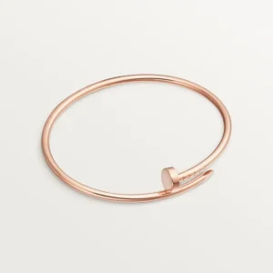 Rose Gold Tone Clou bracelet Bold Design Gift Ideas For Yourself 5