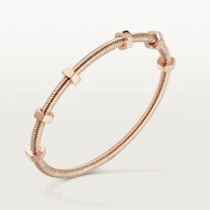 Rose Gold Tone Ecrou Bracelet Bold Design Best Gift Ideas For Her 4