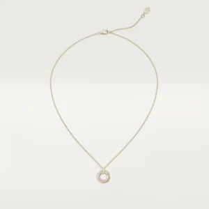 Trinity Bold Model Gold Tone Necklace Jewelry Gift Ideas