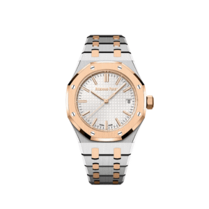 audemars piguet royal oak 15550sr oo 1356sr 01 stainless steel rose gold white dial 2023 audemars piguet 1144610896
