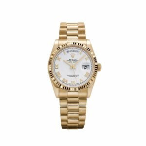 rolex day date 36 118238 yellow gold white roman numerals dial 2021 rolex 1185978853