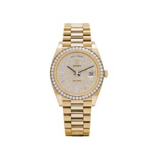 rolex day date 40 228348rbr yellow gold diamond dial diamond bezel 2022 rolex 1184001152