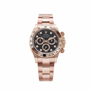 rolex daytona 116505 rose gold black diamond dial 2022 rolex 1204548117