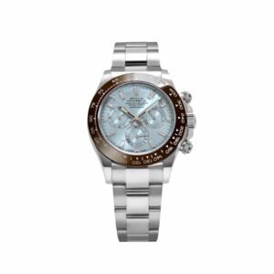 rolex daytona 116506 platinum ice blue baguette diamond dial 2023 rolex 1195982379 1