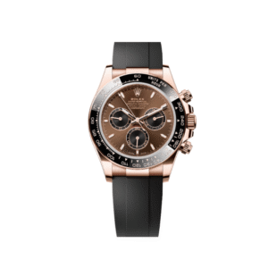 rolex daytona 126515ln rose gold bright chocolate dial oysterflex 2025 rolex 1153612813 1