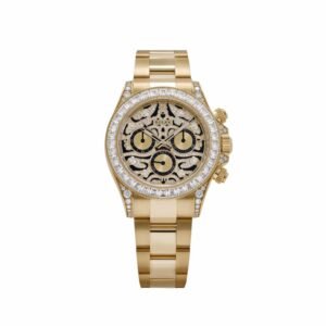 rolex daytona eye of the tiger 116598tbr yellow gold diamond accents 2024 rolex 1206409328
