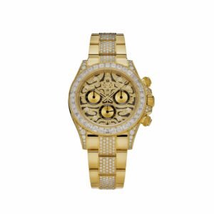 rolex daytona eye of the tiger 116598tbr yellow gold diamond accents rolex 1194864002
