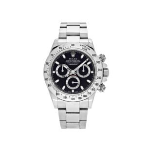 rolex daytona stainless steel black aph dial 40mm 116520 rolex 40269856735476