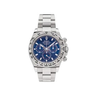 rolex daytona white gold blue dial 116509 2023 rolex 40270157545716