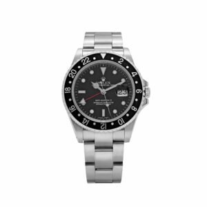 rolex gmt master ii 16710 stainless steel black dial 2002 rolex 1203228715