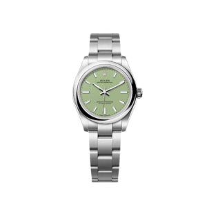 rolex oyster perpetual 277200 ladies stainless steel pistachio dial 2025 rolex 1154758623